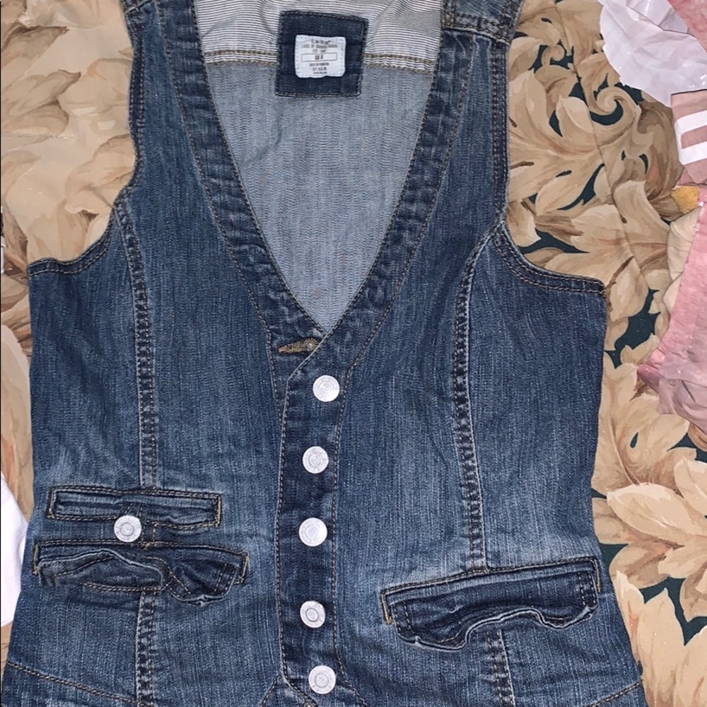 Denim vest